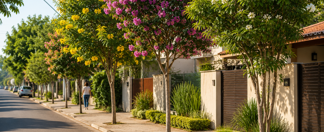 Árvores para Calçadas: 7 Espécies e Como Escolher a Ideal