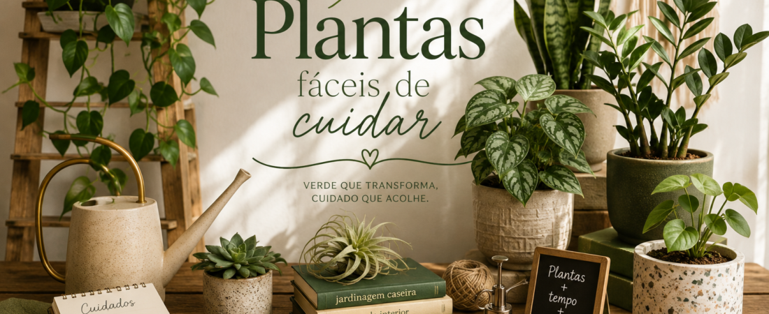 15 Plantas Fáceis de Cuidar para Quem Está Começando