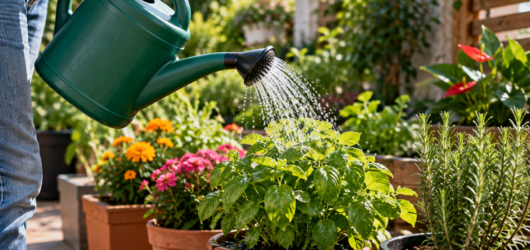 Como Regar Plantas Corretamente