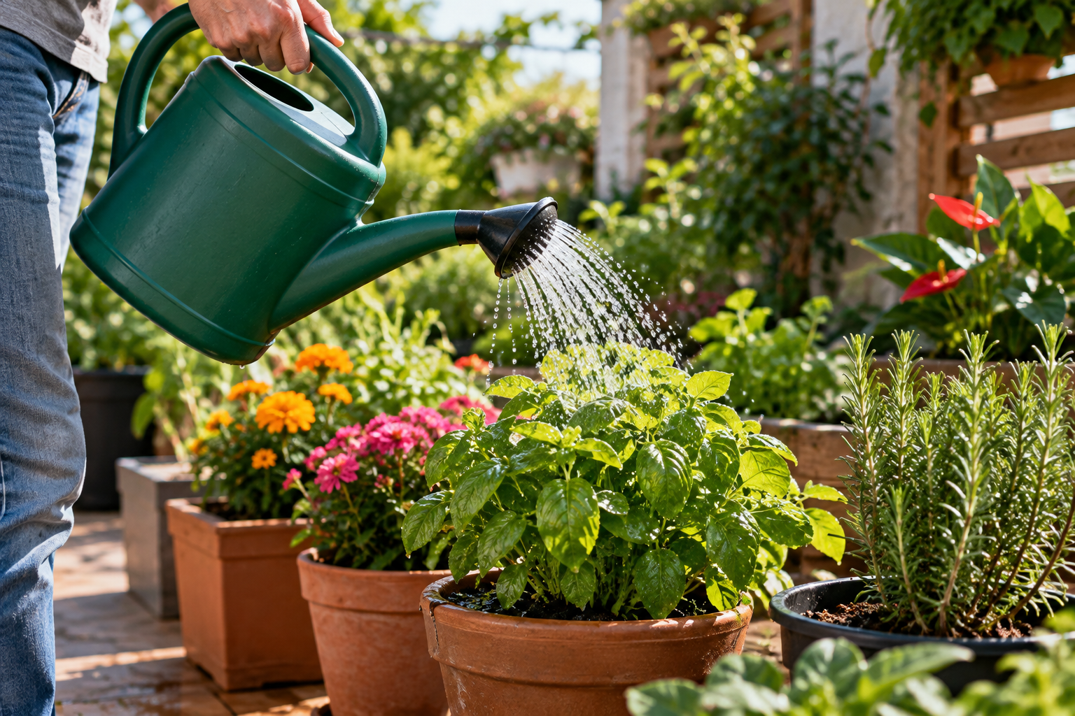 Como Regar Plantas Corretamente
